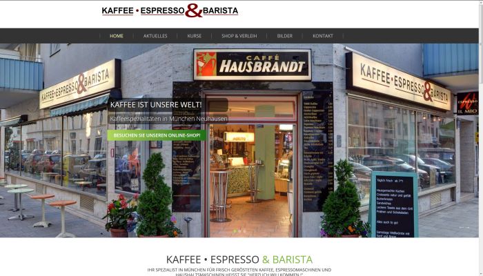 Kaffee Espresso und Barista München